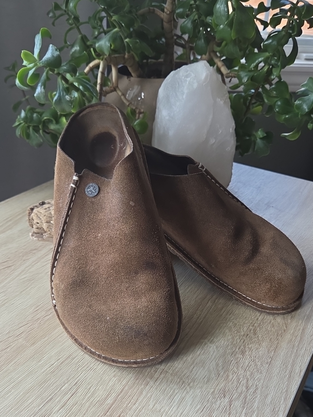 Birkenstock ZERMATT 365 Suede Slip-Ons Ans Shearling Insoles